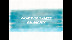 Gratitude 
